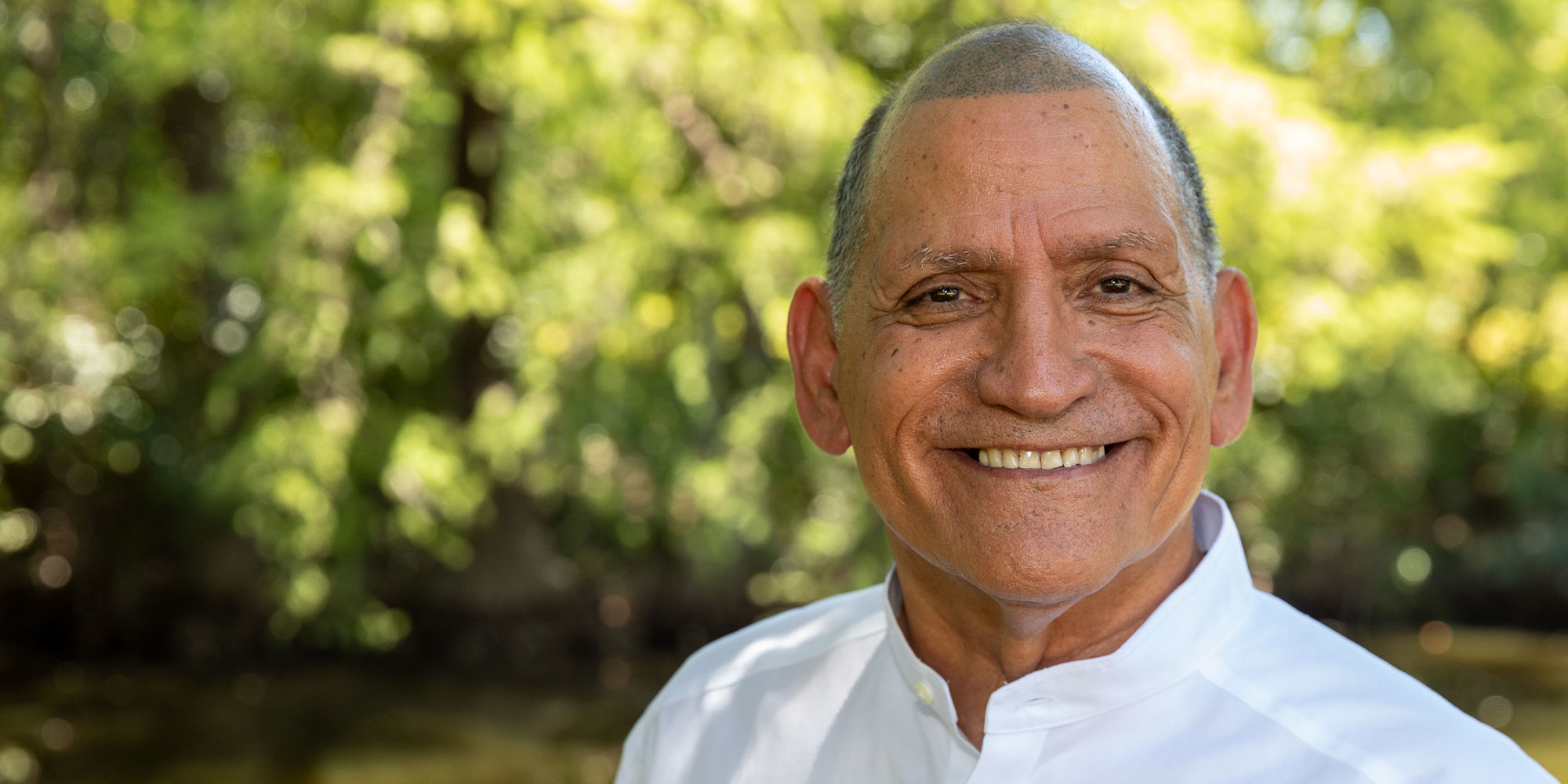 Implant/Crowns Patient Smiling