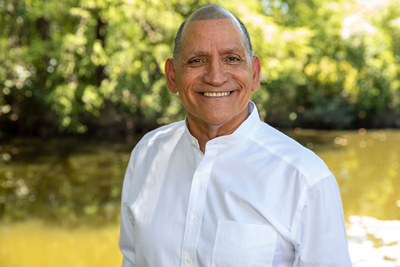 Implant/Crowns Patient Smiling
